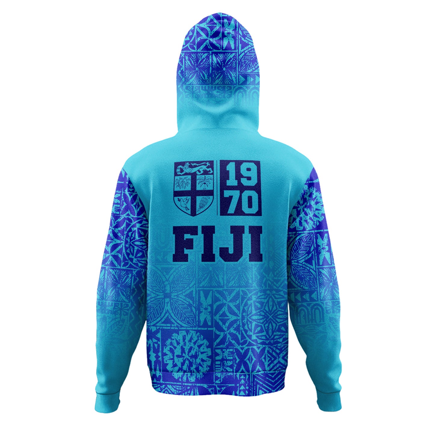Fiji Hoodie Fiji Independence 1970 Tapa Style (Ver 2)