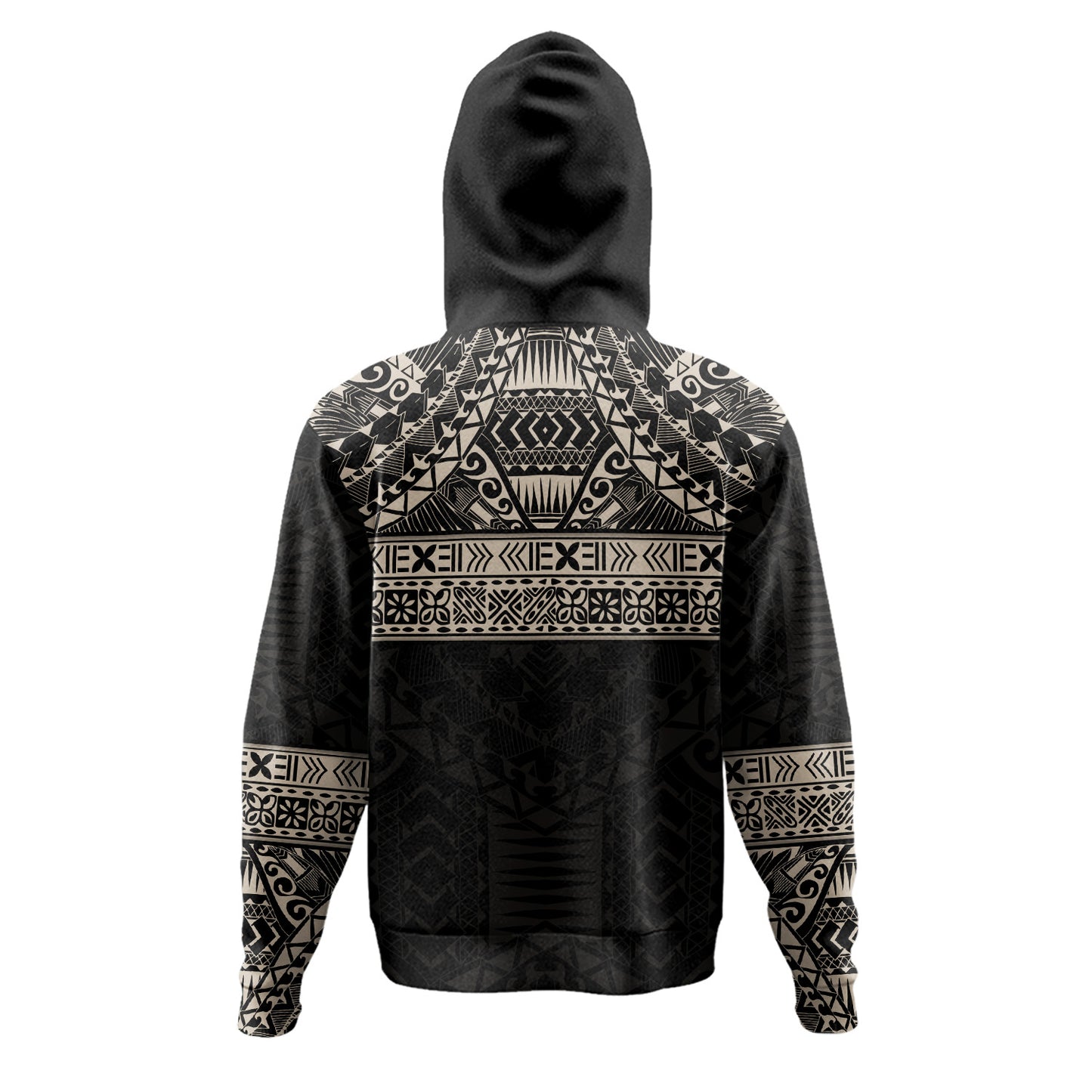 Polynesian Hoodie Traditional Tribal Tattoos