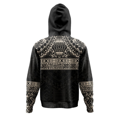 Polynesian Hoodie Traditional Tribal Tattoos