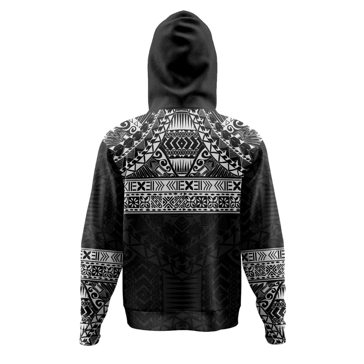 Polynesian Hoodie Traditional Tribal Tattoos