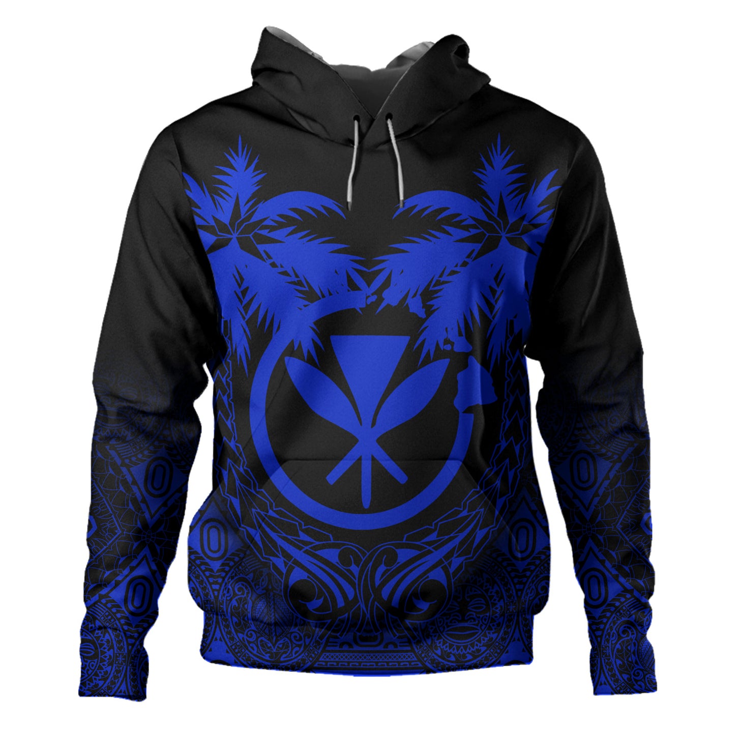 Hawaii Hoodie Polynesian Coconut