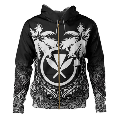 Hawaii Hoodie Polynesian Coconut