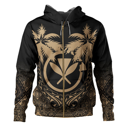 Hawaii Hoodie Polynesian Coconut