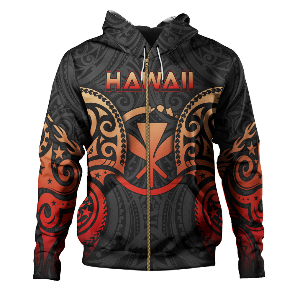 Hawaii Hoodie Custom Personalised Spirit Red Version
