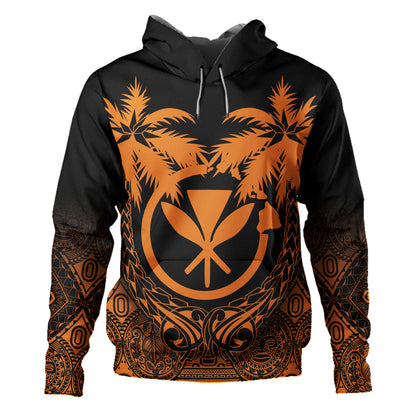 Hawaii Hoodie Polynesian Coconut