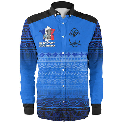 Fiji Long Sleeve Shirt Fijian Rugby Style