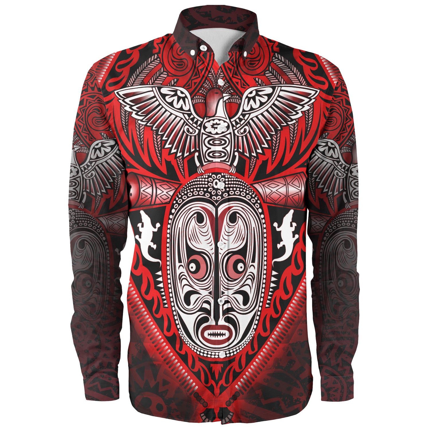Papua New Guinea Long Sleeve Shirt Bird Of Paradise Papua New Guinea Tribal Tattoo Patterns
