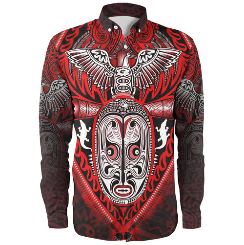 Papua New Guinea Long Sleeve Shirt Bird Of Paradise Papua New Guinea Tribal Tattoo Patterns