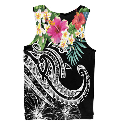Polynesian Tank Top Summer Plumeria
