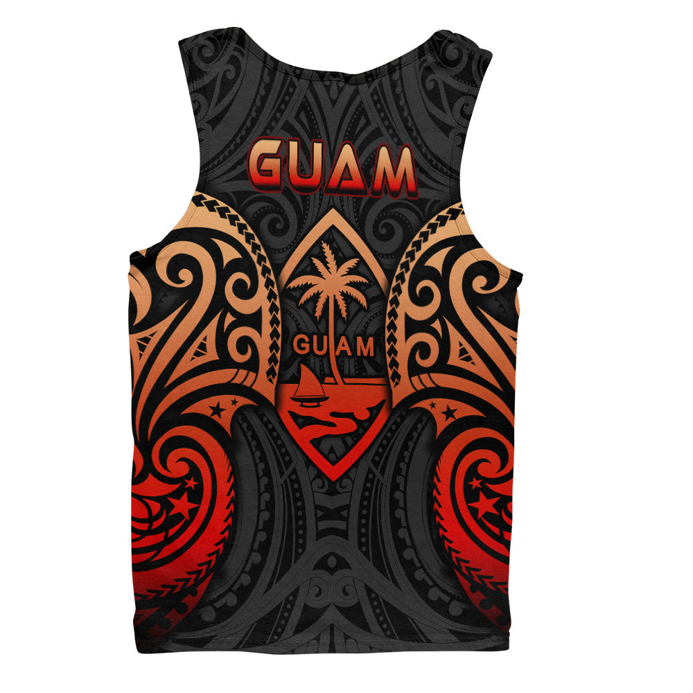 Guam Tank Top Custom Personalised Spirit Red Version
