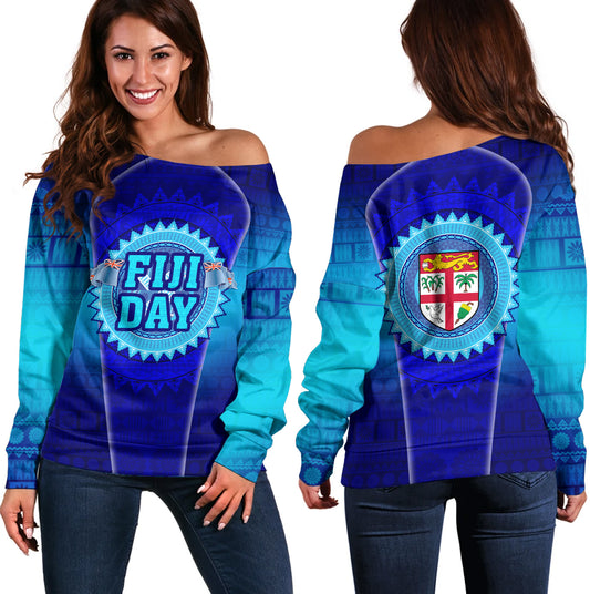 Fiji Off Shoulder Sweatshirt Fiji Day Style