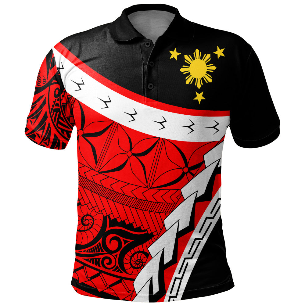 Philippines Filipinos Custom Personalised Polo Shirt - Proud Of Filipinos
