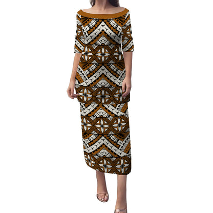 Samoa Polynesian Tribal Puletasi