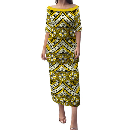 Samoa Polynesian Tribal Puletasi