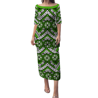 Samoa Polynesian Tribal Puletasi