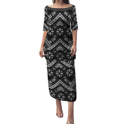 Samoa Polynesian Tribal Puletasi