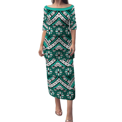 Samoa Polynesian Tribal Puletasi