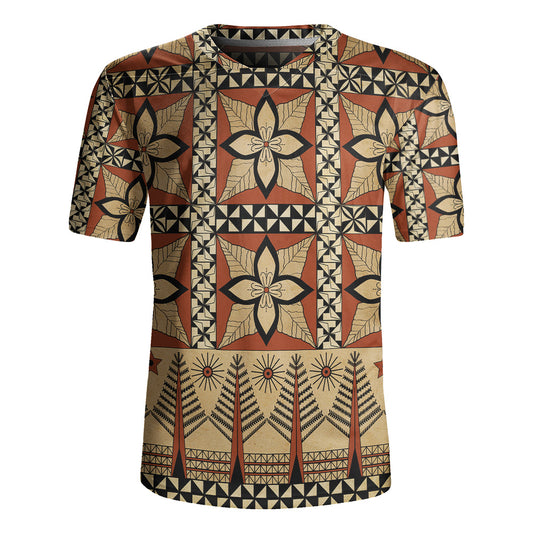Tonga Rugby Jersey Tapa Motif