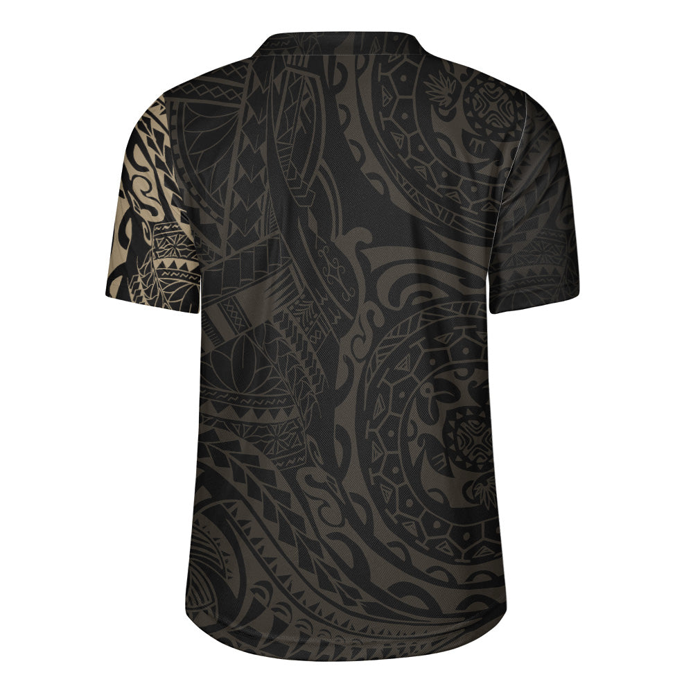 Polynesian Rugby Jersey Polynesian Tattoo Style Version 2.0