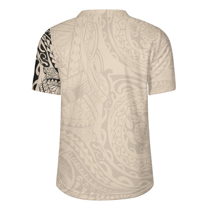Polynesian Rugby Jersey Polynesian Tattoo Style Version 2.0 Nude