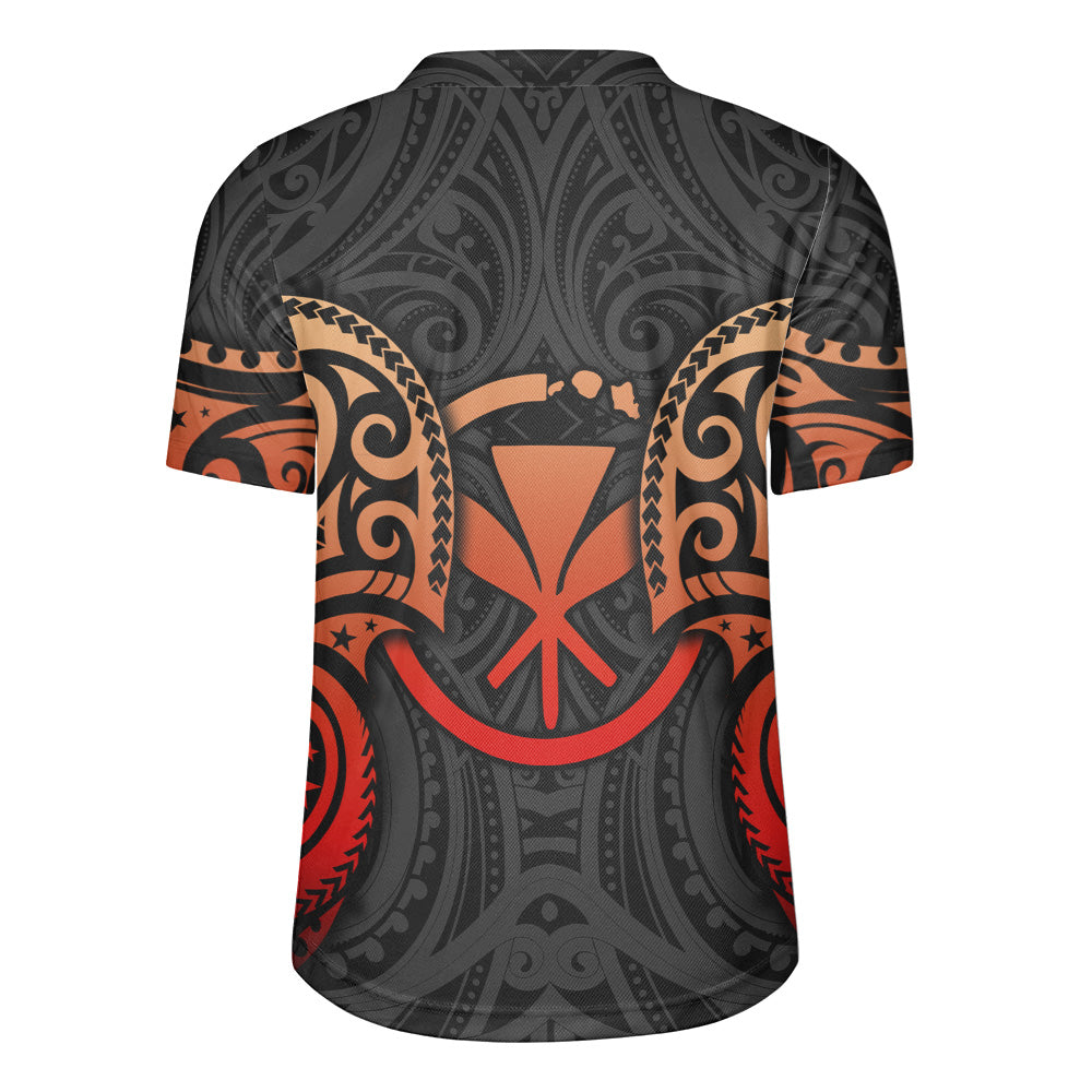 Hawaii Rugby Jersey Custom Personalised Spirit Red Version