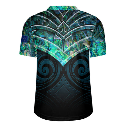 New Zealand Rugby Jersey NZ Warriors PÄua Style