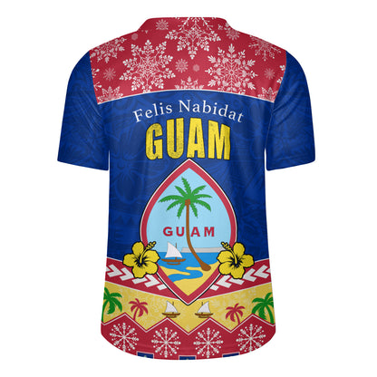 Guam Rugby Jersey Felis Nabidat Polynesian Style