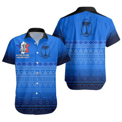 Fiji Short Sleeve Shirt Fijian Rugby Style