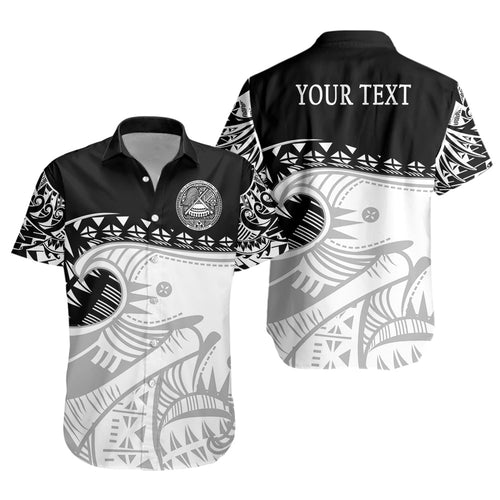 American Samoa Short Sleeve Shirt Dynamic Sport Style