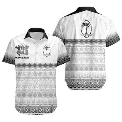 Fiji Short Sleeve Shirt Fijian Rugby Style