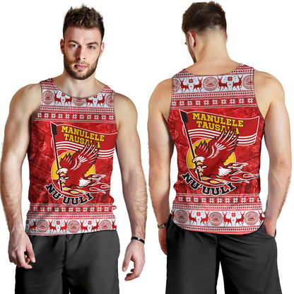 American Samoa Tank Top Nu'uuli Christmas Style