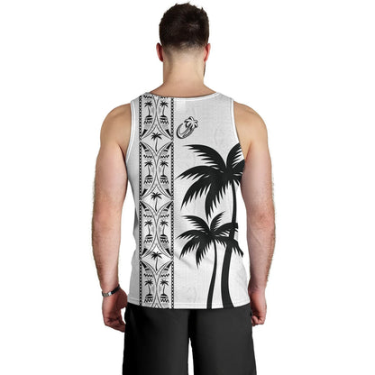 Fiji Tank Top Fiji Rugby Tapa Palms Tree Designs