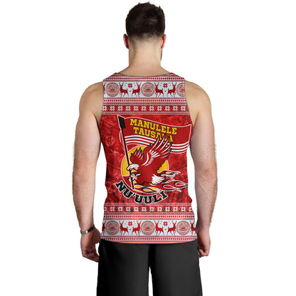 American Samoa Tank Top Nu'uuli Christmas Style