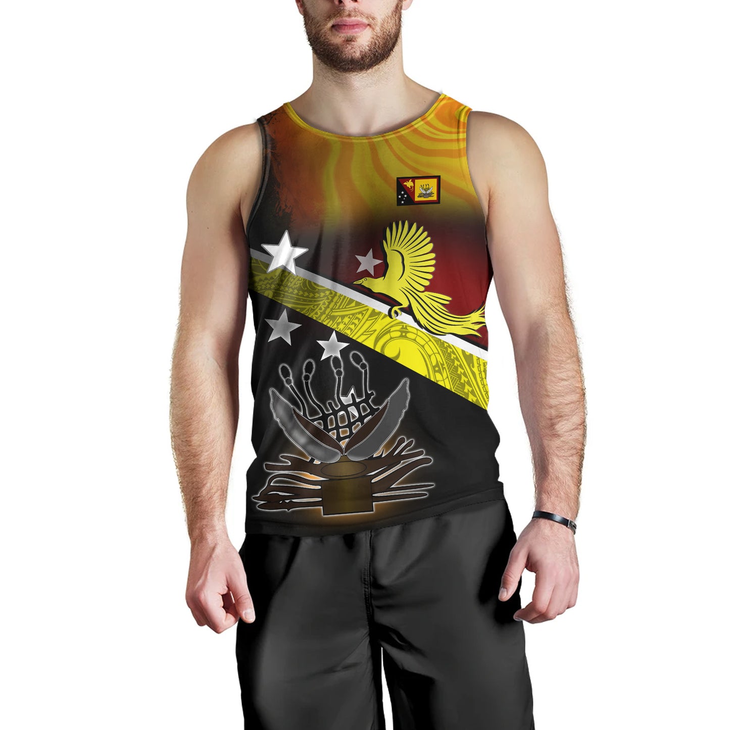 Papua New Guinea Tank Top Pride Of Western PNG