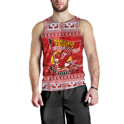 American Samoa Tank Top Nu'uuli Christmas Style