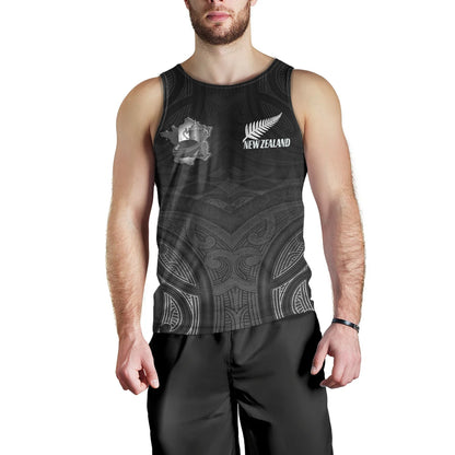 New Zealand Tank Top Rugby Ball Style