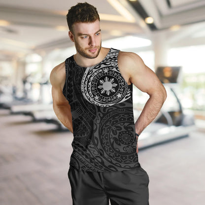 Philippines Filipinos Polynesian Tattoo Style Tank Top