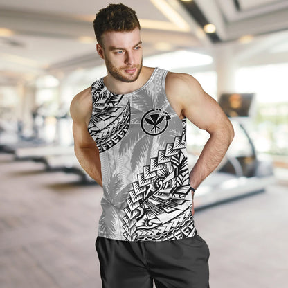 Hawaii Tank Top Custom Personalised Polynesian Pattern Palm Tree