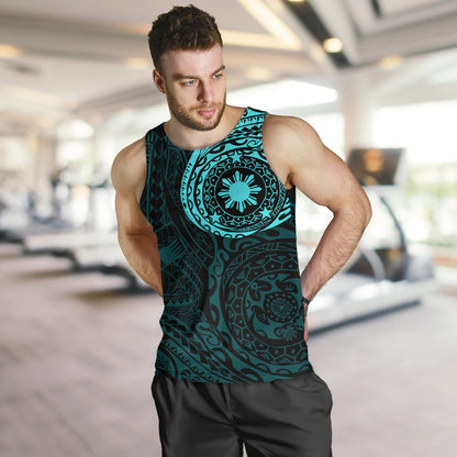 Philippines Filipinos Polynesian Tattoo Style Tank Top