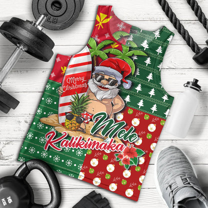 Hawaii Tank Top Mele Kalikimaka Hawaii Christmas Patterns