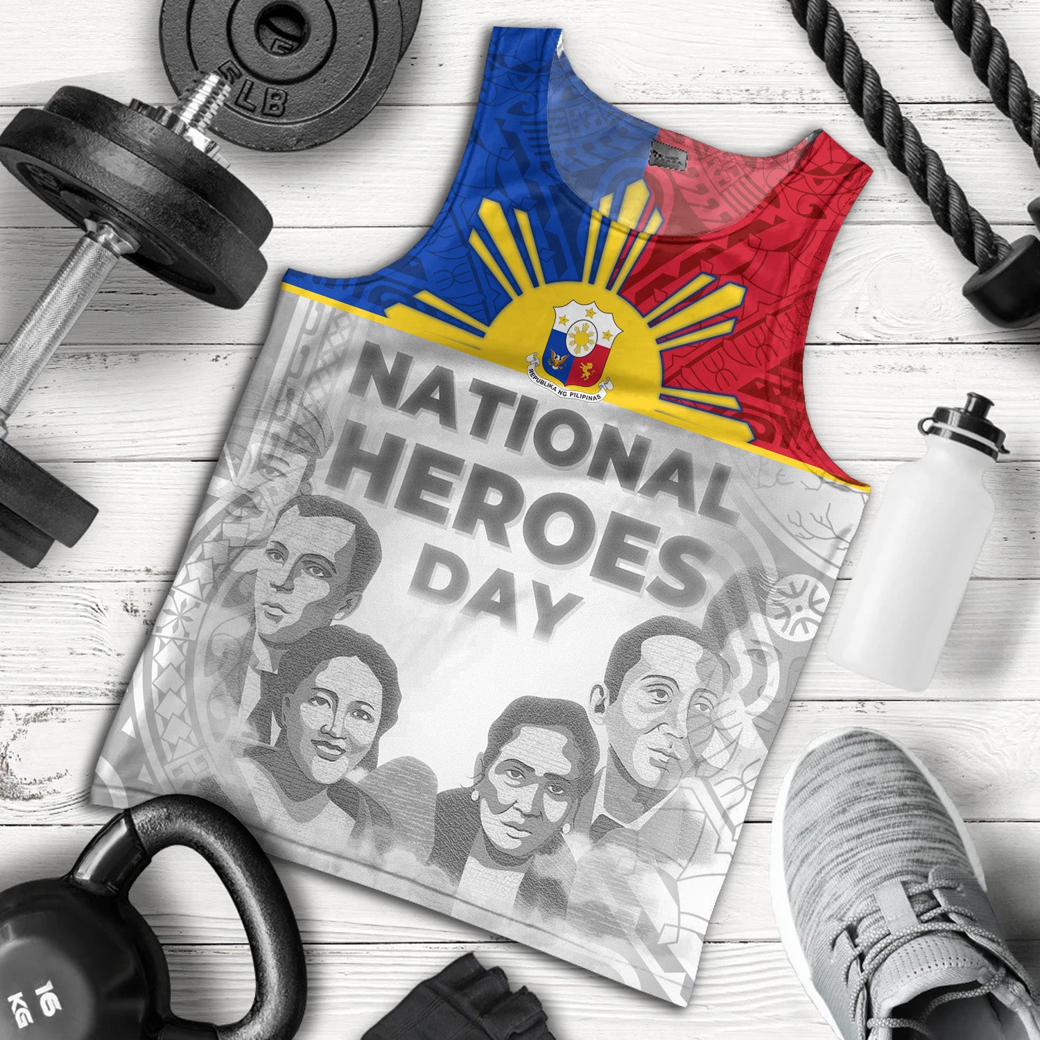 Philippines Filipinos Tank Top National Heroes Day