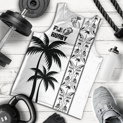 Fiji Tank Top Fiji Rugby Tapa Palms Tree Designs