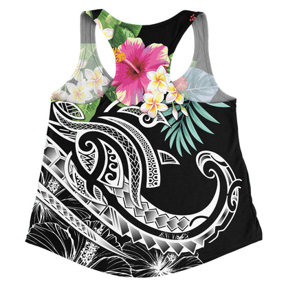 Polynesian Women Tank Summer Plumeria