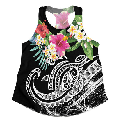 Polynesian Women Tank Summer Plumeria