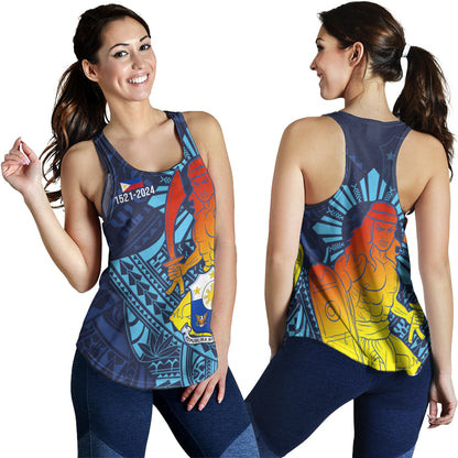 Philippines Filipinos Women Tank King Lapu Lapu Special Style