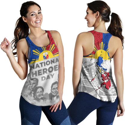 Philippines Filipinos Women Tank National Heroes Day