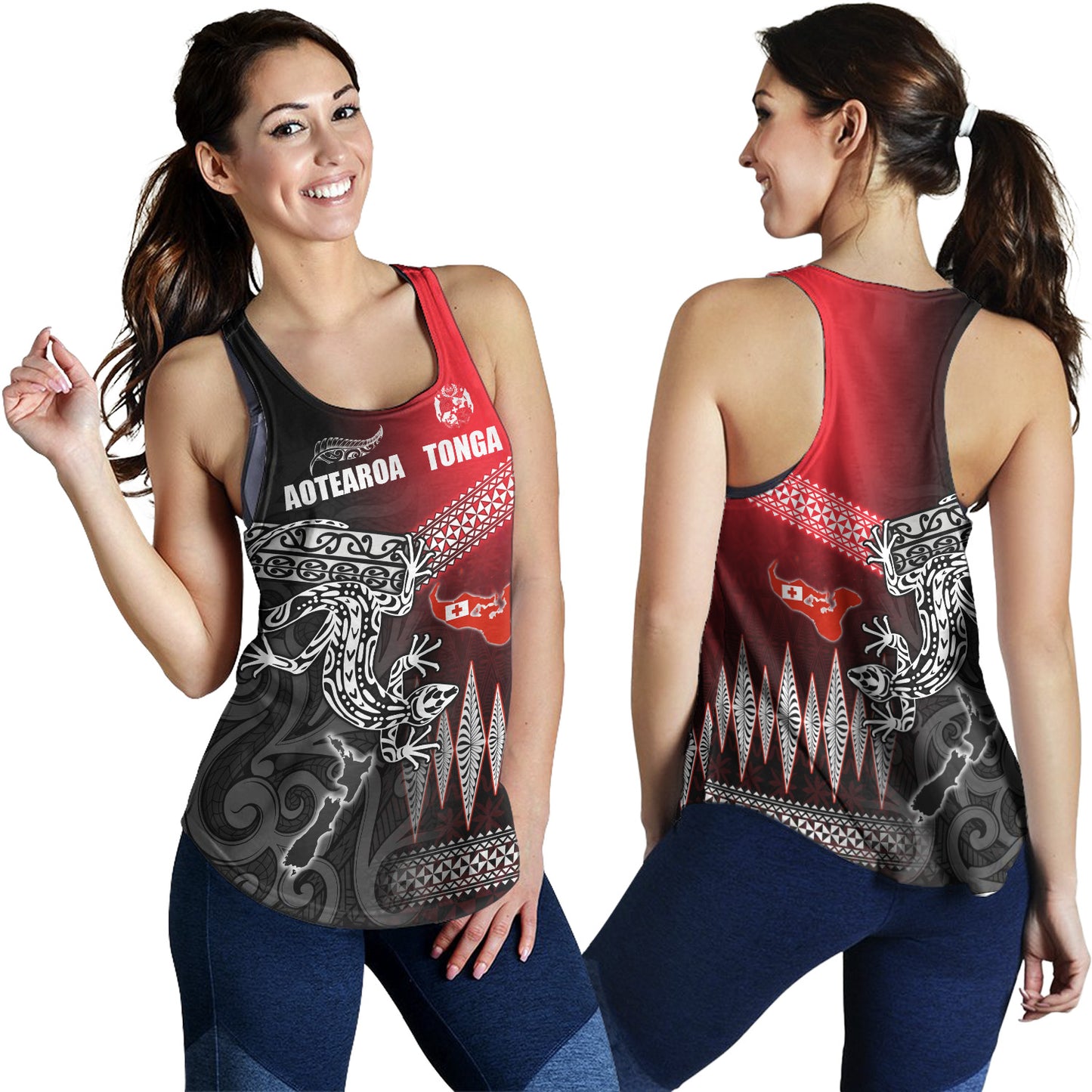 New Zealand Maori Aotearoa Tonga Women Tank