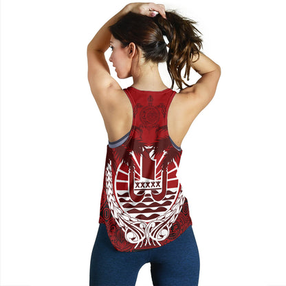 Tahiti Women Tank Polynesian Coconut