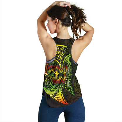 Hawaii Women Tank Reggae Kanaka Warrior