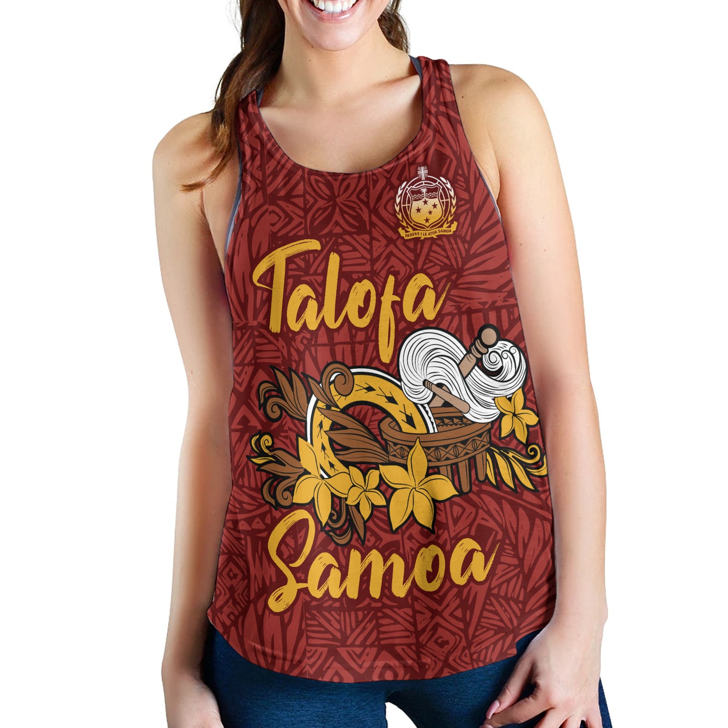 Samoa Women Tank Talofa Samoa Style